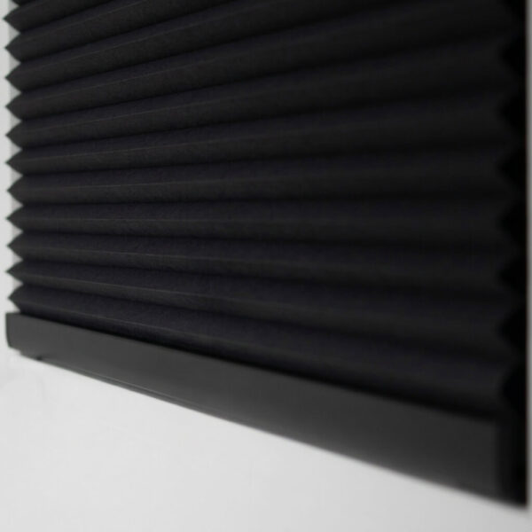 Plissegardin BASIC med snorbetjening dobbel duk 2 detalj 3