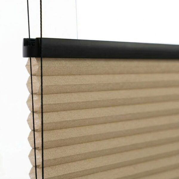 Plissegardin BASIC opp og ned med snorbetjening dobbel duk 4 - P1710