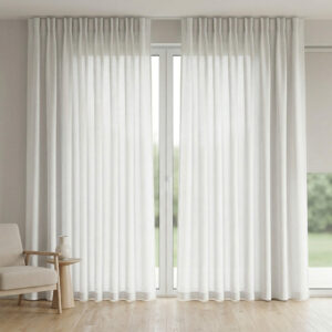 Silva COMFORT - Transparent gardin med multipocket / rynkebånd